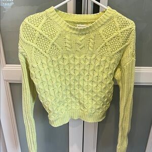 Women's Yellow /Green Sweater